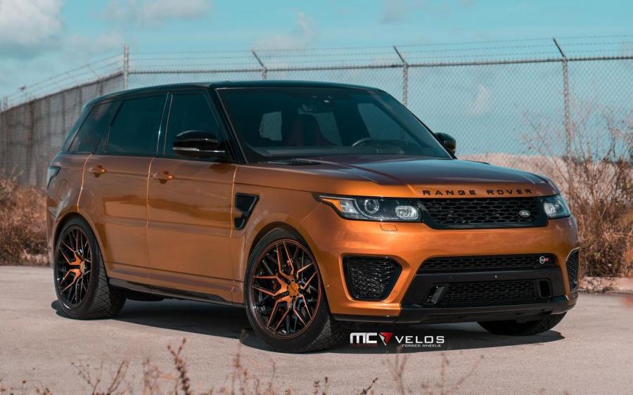 Land Rover Range Rover Sport SVR by MC Customs on Velos Wheels (VLS07) '2019